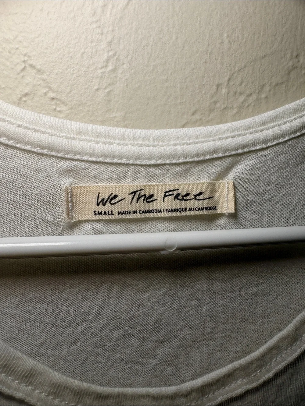 Free People We The Free Anytime Peplum Tank Top White Size S - Picture 3 of 5